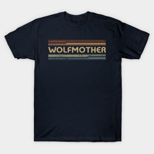 Wolfmother Retro Lines T-Shirt